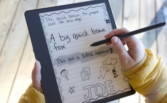 Amazon nâng cấp tính năng ghi chú của Kindle Scribe