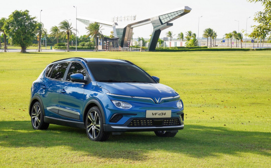 Nâng cấp phần mềm, xe điện VinFast VF e34 đi được 318km mỗi lần sạc