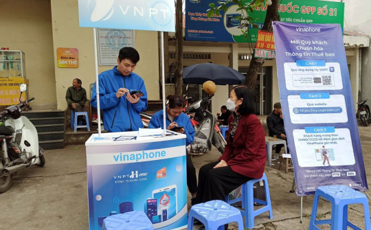 VinaPhone bắt đầu khóa chiều gọi đi đối với các thuê bao chưa chuẩn hóa thông tin