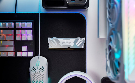 Kingston FURY DDR5 có phiên bản tản nhiệt màu trắng "sang chảnh"