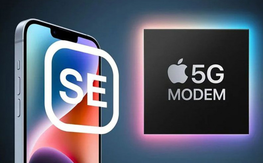 iPhone SE 4 sẽ ra mắt với modem 5G của Apple
