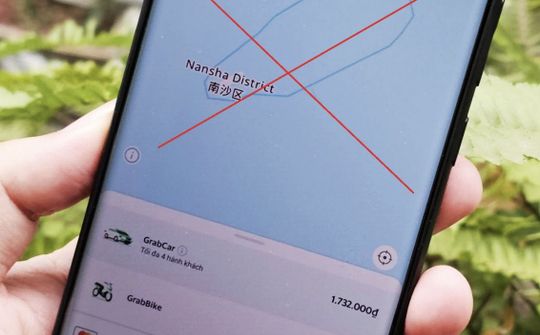 Grab Việt Nam bị phạt 60 triệu đồng vì vi phạm bản đồ trên ứng dụng