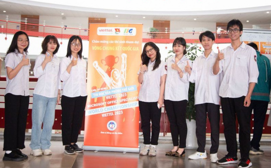 150 thí sinh tranh tài chung kết vô địch tin học văn phòng thế giới 2023