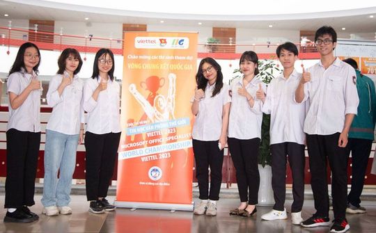 150 thí sinh tranh tài chung kết vô địch tin học văn phòng thế giới 2023