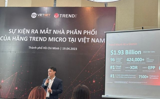 Trend Micro có nhà phân phối mới tại Việt Nam
