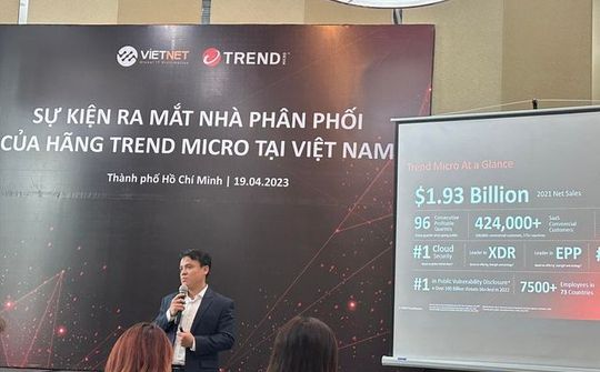 Trend Micro có nhà phân phối mới tại Việt Nam