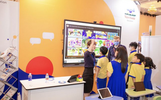 ViewSonic giới thiệu mô hình lớp học thông minh tại BESS Vietnam 2023