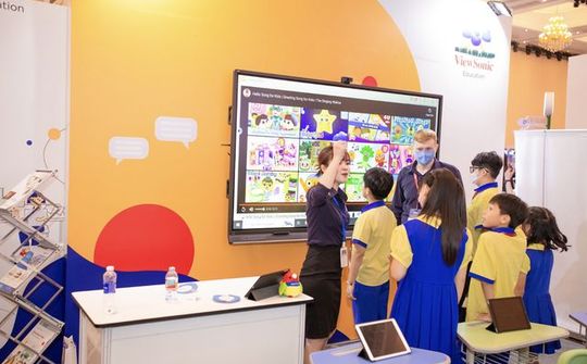ViewSonic giới thiệu mô hình lớp học thông minh tại BESS Vietnam 2023