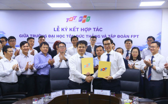 FPT và ĐH Tôn Đức Thắng hợp tác phát triển nguồn nhân lực