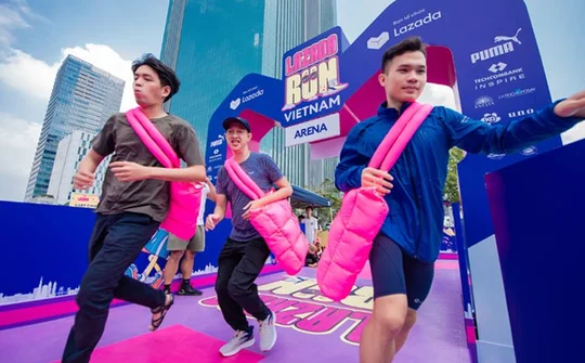 Giải chạy Lazada Run tại Việt Nam quy tụ hơn 9.000 người tham dự