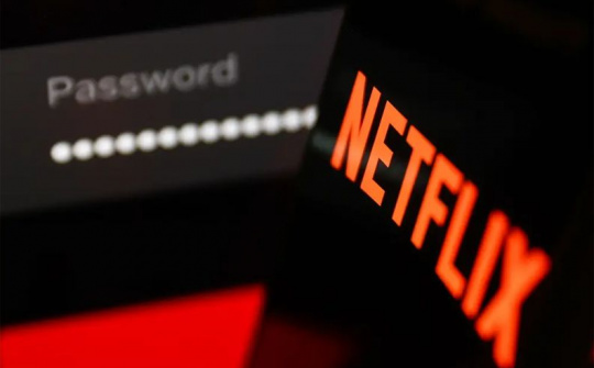 Người dùng Netflix sụt giảm do chính sách cấm chia sẻ mật khẩu