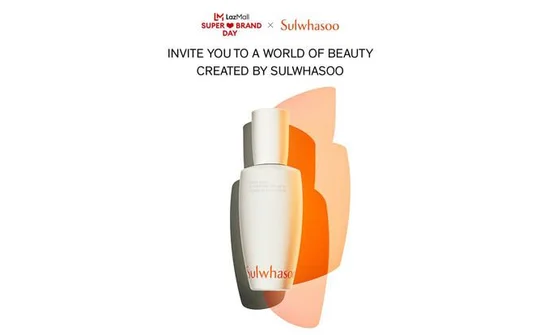 Sulwhasoo hợp tác với sàn thương mại điện tử Lazada