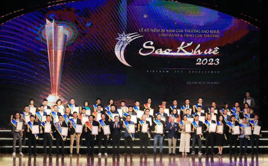 182 nền tảng, dịch vụ, giải pháp số được vinh danh tại Sao Khuê 2023