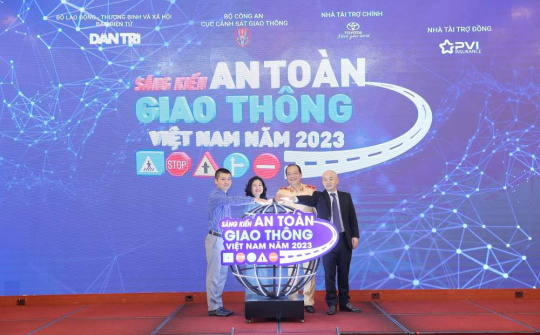 Phát động chương trình Sáng kiến an toàn giao thông Việt Nam năm 2023