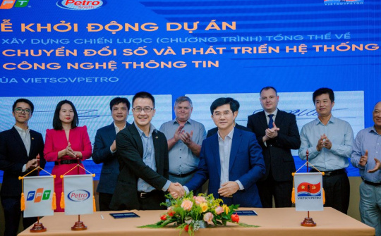 Việt - Nga Vietsovpetro hợp tác với FPT để đẩy mạnh chuyển đổi số