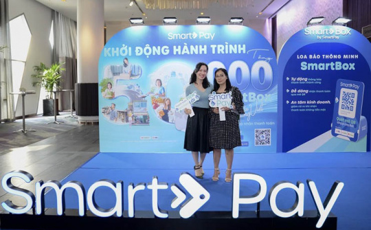 SmartPay tài trợ 50.000 thiết bị thanh toán SmartBox cho tiểu thương