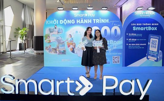 SmartPay tài trợ 50.000 thiết bị thanh toán SmartBox cho tiểu thương