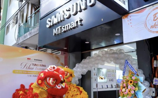 MT Smart hợp tác cùng Samsung ra mắt cửa hàng trải nghiệm cao cấp