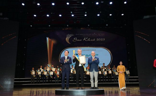 Giải pháp quản trị doanh nghiệp của Công ty Cổ phần phần mềm BRAVO tiếp tục thắng giải tại Sao Khuê 2023