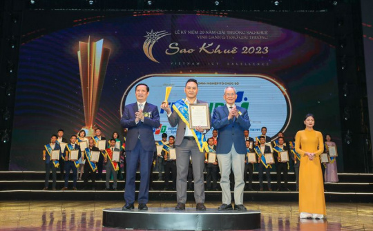 FPT.iHRP lần thứ 3 được vinh danh tại Giải thưởng Sao Khuê