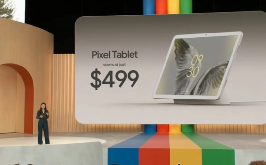 Google ra mắt Pixel Tablet với giá 499 USD