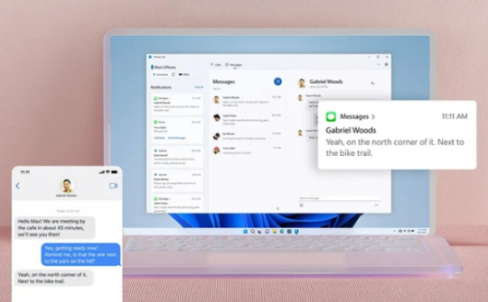 Ứng dụng Phone Link hiện đã có sẵn cho người dùng Windows 11