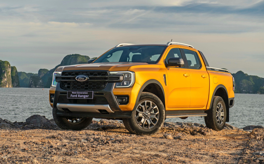 Ford Ranger chiếm 87% thị phần xe bán tải tại Việt Nam