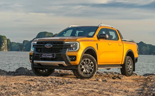 Ford Ranger chiếm 87% thị phần xe bán tải tại Việt Nam