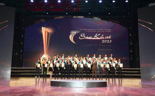 CMC Global khẳng định vị thế với giải thưởng Sao Khuê 2023 dịch vụ Gia công xuất khẩu phần mềm