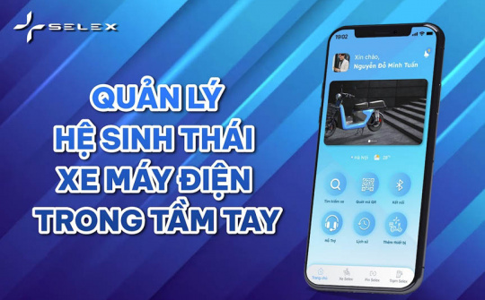 Selex Motors ứng dụng nền tảng quản lý IoT vào hệ sinh thái xe máy điện