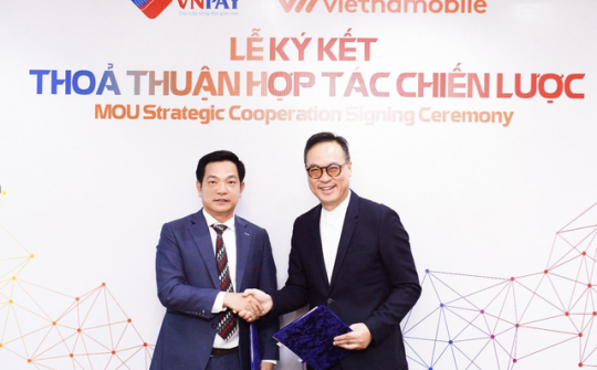 Vietnamobile và VNPAY hợp tác chiến lược