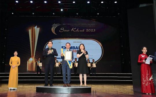 Eximbank đạt giải thưởng Sao Khuê về lĩnh vực ngân hàng số