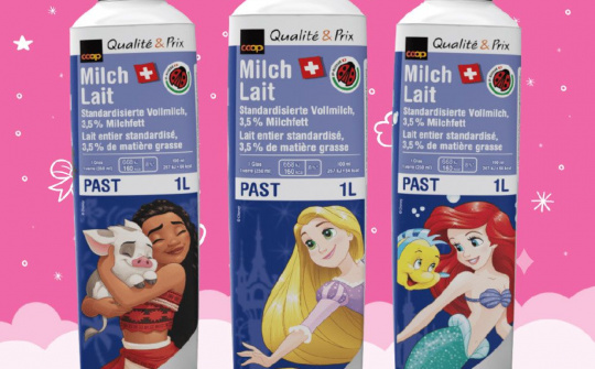 Tetra Pak hợp tác với Disney đưa nhân vật hoạt hình lên vỏ hộp sữa