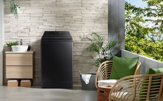 Samsung đưa công nghệ Ecobubble lên dòng máy giặt cửa trên