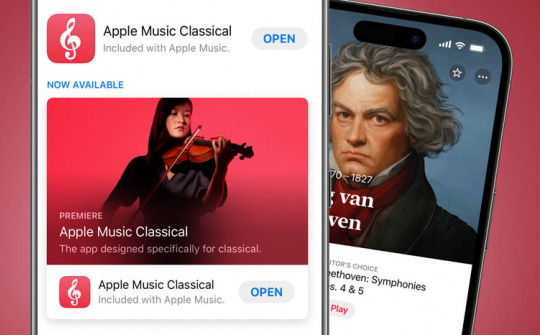 Apple ra mắt ứng dụng Apple Music Classical cho điện thoại Android