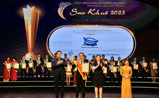 AFR Solutions vinh dự nhận giải thưởng Sao Khuê với phần mềm LogisForce