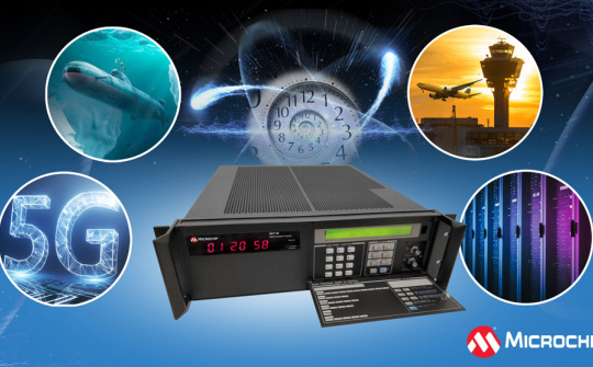 Microchip ra mắt đồng hồ nguyên tử Cesium 5071B