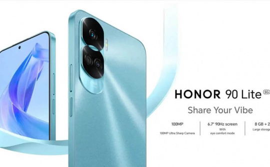 Honor 90 Lite chính thức được công bố