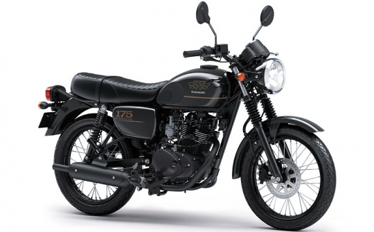 Kawasaki W175 Black Style 2024 trình làng, giá khoảng 56 triệu đồng