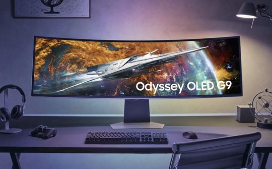 Samsung ra mắt màn hình chơi game Odyssey OLED G9