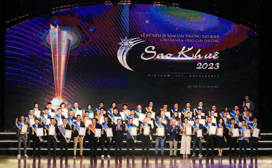 TGL Solutions - dịch vụ xuất sắc của ngành phần mềm CNTT Việt Nam - được vinh danh tại Sao Khuê 2023