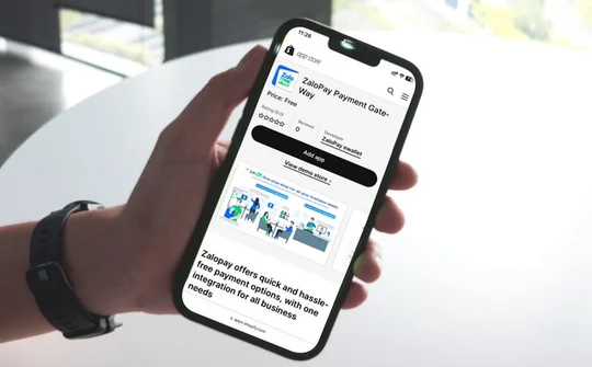 ZaloPay trở thành nhà cung cấp ví điện tử Việt Nam tham gia vào Shopify