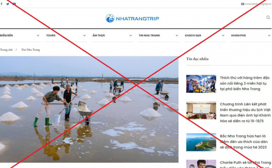 Chặn truy cập tới website nhatrangtrip.net do đăng tin sai sự thật