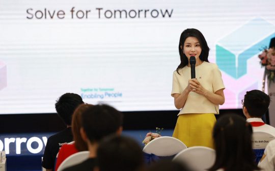 Phu nhân Tổng thống Hàn Quốc dự sự kiện giới thiệu chương trình CSR tiêu biểu của Samsung toàn cầu
