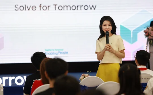 Phu nhân Tổng thống Hàn Quốc dự sự kiện giới thiệu chương trình CSR tiêu biểu của Samsung toàn cầu