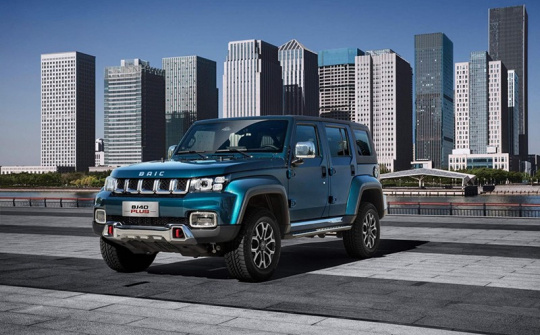 Beijing BJ40 thế hệ mới hé lộ diện thiết kế sang chảnh