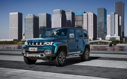Beijing BJ40 thế hệ mới hé lộ diện thiết kế sang chảnh