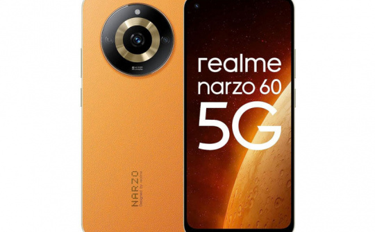 Realme ra mắt smartphone Narzo 60 5G tại Ấn Độ, giá từ khoảng 5,1 triệu đồng