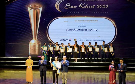 Vừa “trình làng”, sản phẩm mới của Elcom được vinh danh tại giải thưởng Sao khuê 2023