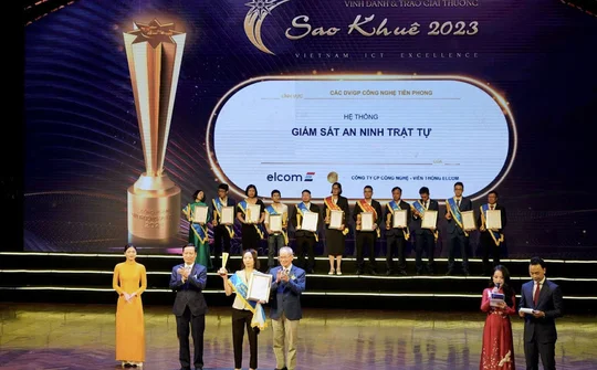 Vừa “trình làng”, sản phẩm mới của Elcom được vinh danh tại giải thưởng Sao khuê 2023